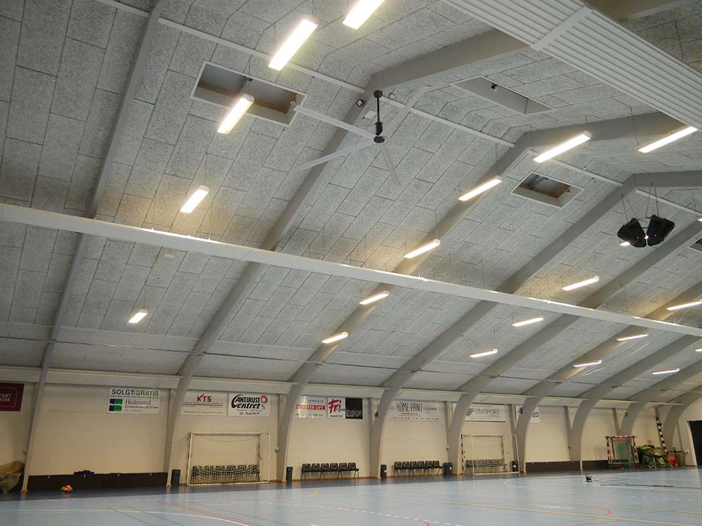 Save CO2 with HVLS fan
