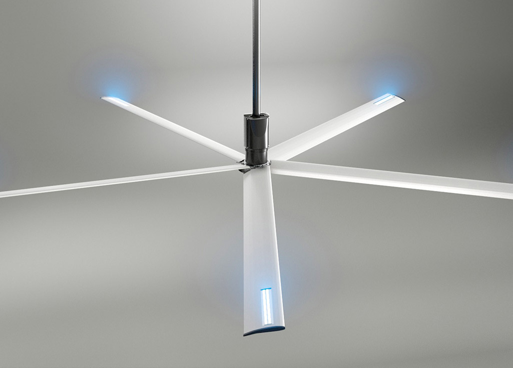Air disinfection Northern Light Fan by Nordicco