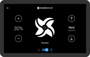 Nordicco Controller loftventilator styring og indeklima maaling