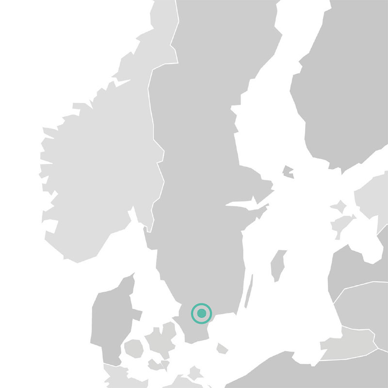 Östra Göinge Kommun map Sverige