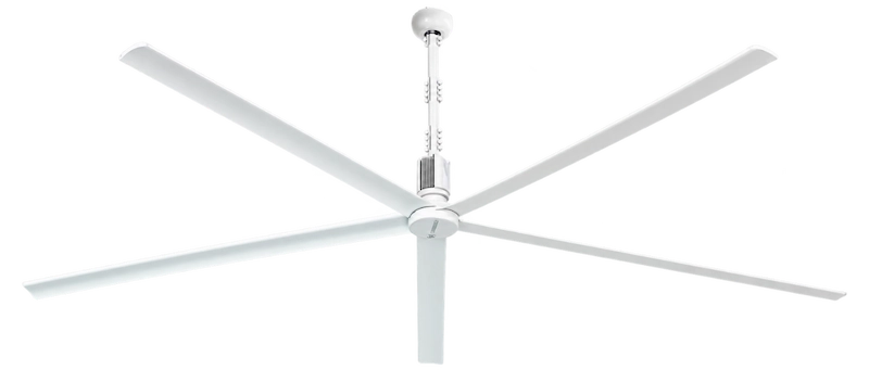 Northern Air AQUA White HVLS fan