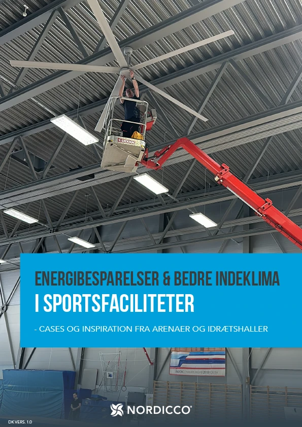 Casesamling ventilator i sportshaller